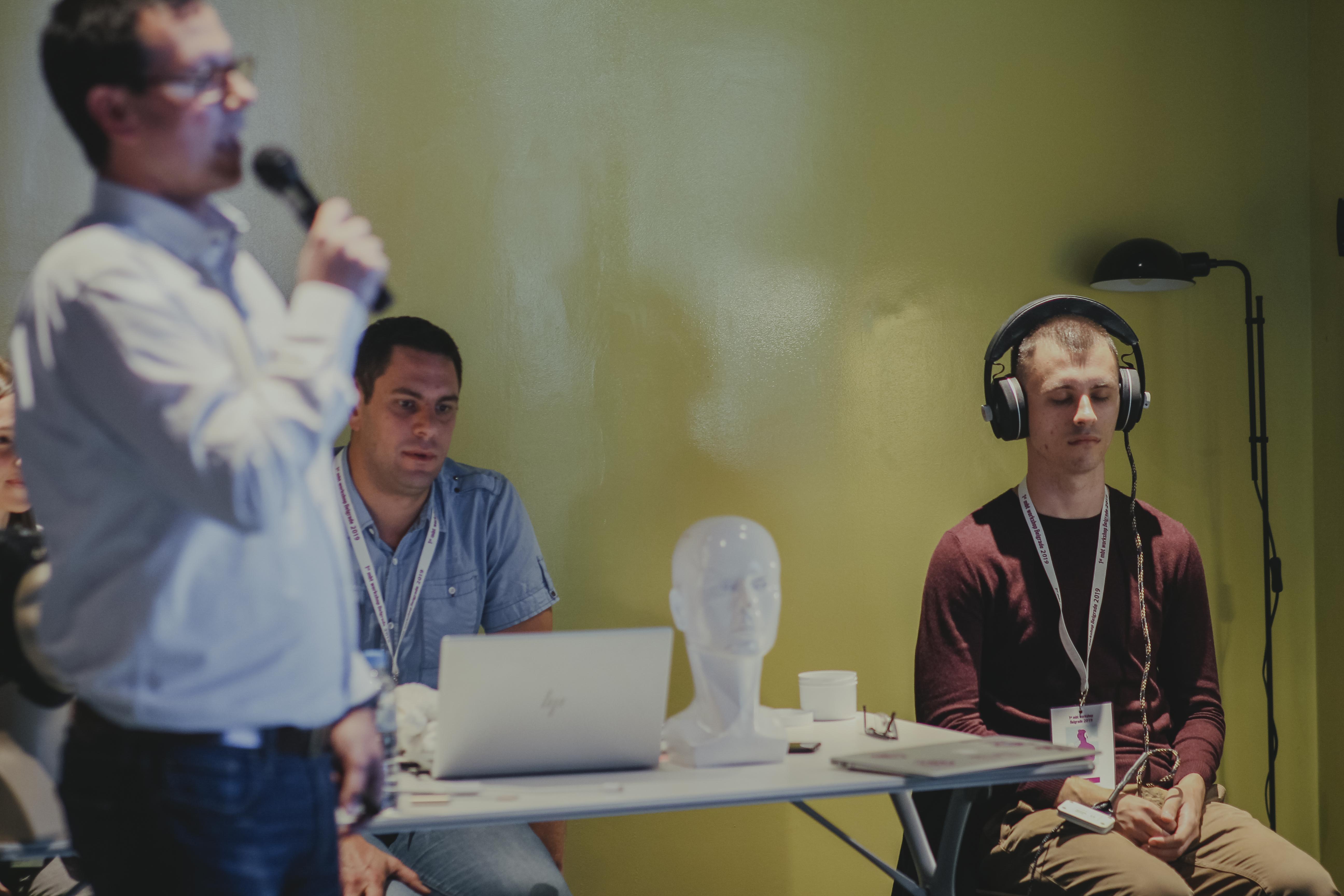 mBrainTrain mobile EEG workshop 2019, Belgrade. Picture 4